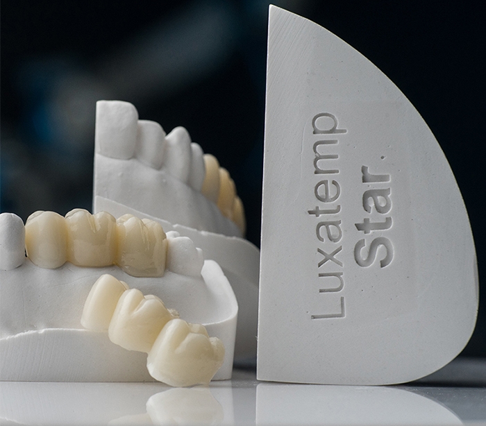 DMG Luxatemp Fluorescence Temporary Crowns Bridges Material Dandal