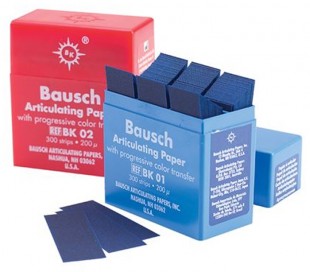 کاغذ آرتیکلاتور 200 میکرونی مدل دیسپنسری - Bausch