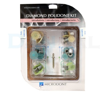 Microdont - Polidont 3 Colors Diamond Discs Set