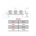 صندلی انتظار مدل SW415L3 - نیلپر