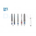 DFS - Diamond Burs - Conical Rounded Edge