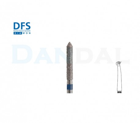 DFS - Diamond Burs - Cylinder with Bevel