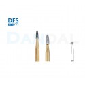 فرز کارباید استوانه ای ته گرد 12 و 30 پره توربین - DFS