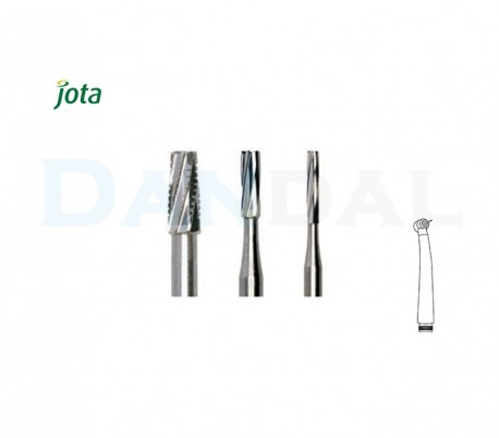 فرز کارباید استوانه ای ته صاف توربین - Jota