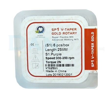 فایل روتاری پروتیپر SP1 - V-Taper Gold