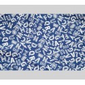 Shaygan - AJC7 White Alphabet Pattern Men' Scrub