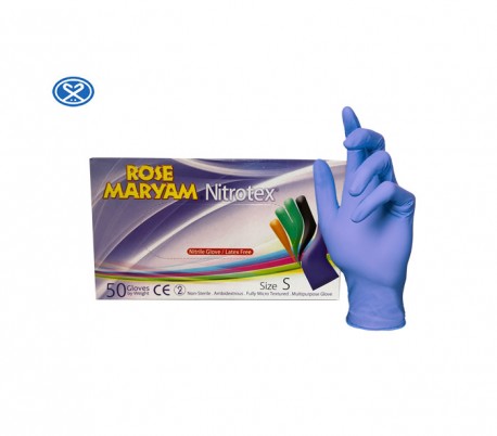 Rose Maryam - Nitrotex Nitrile Examination Gloves 50PCS