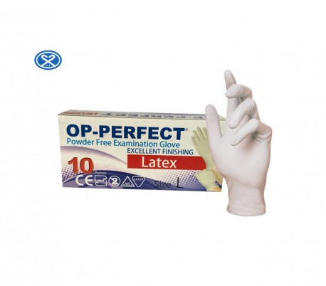 Harir - Op-Perfect Excellent Latex Examination Gloves 10PCS