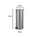 Brasiana Garbage Bin with 20 Liters Volume - Brasiana