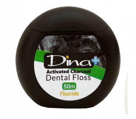 Dina Plus Activated Charcoal Dental Floss - Dinakala