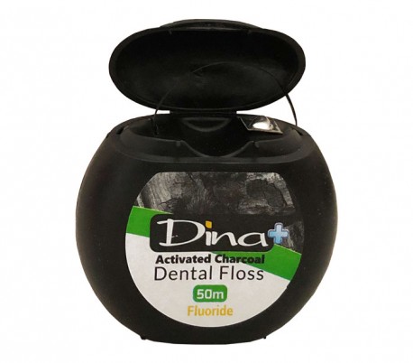 Dina Plus Activated Charcoal Dental Floss - Dinakala