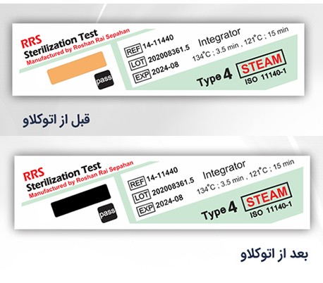 نشانگر اتوکلاو کلاس 4 - کاردان بهبود