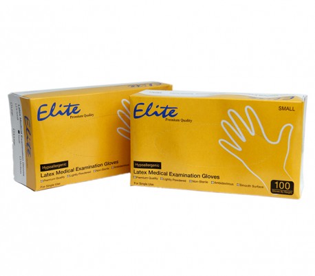 latex medical exam gloves