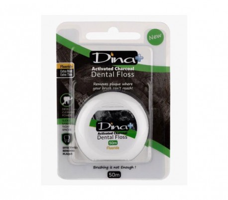 Dina Plus Activated Charcoal Dental Floss - Dinakala