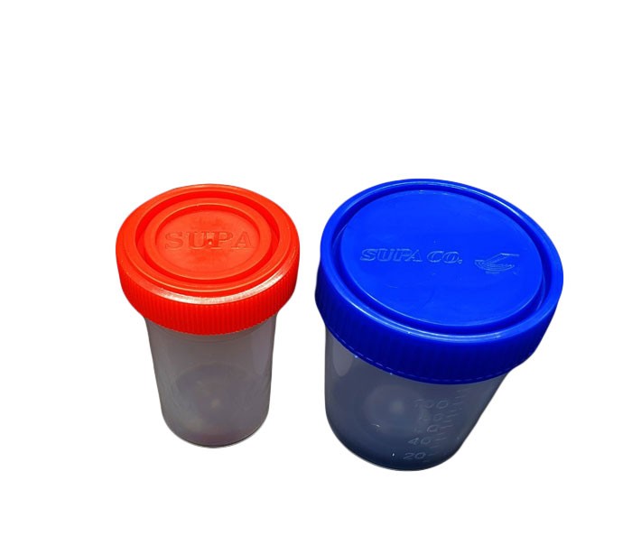 60 cc non - Sterile Opaque Laboratory Cup - Supa