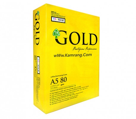 کاغذ A5 مدل TruTone - Gold