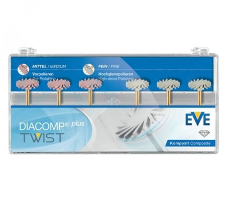 EVE - TWIST Polishing Discs for Composite