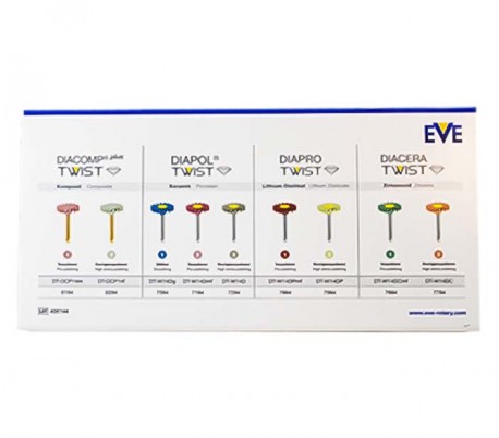 EVE - TWIST Polisghing Discs - Combi Set