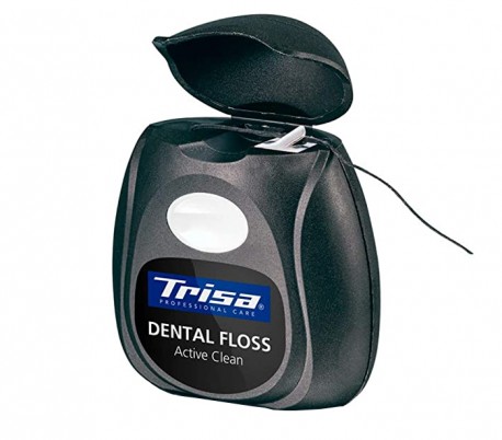 Trisa - Active Clean Charcoal Dental Floss