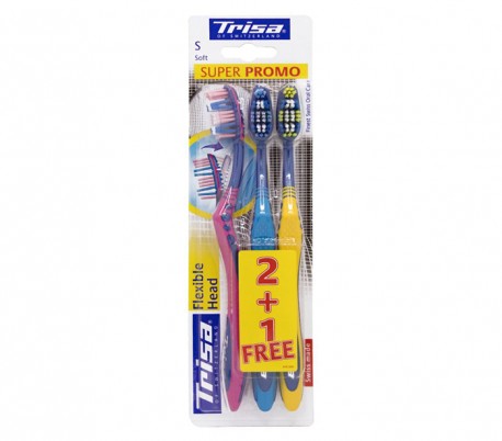 Trisa - Flexible Head TRIO Brush