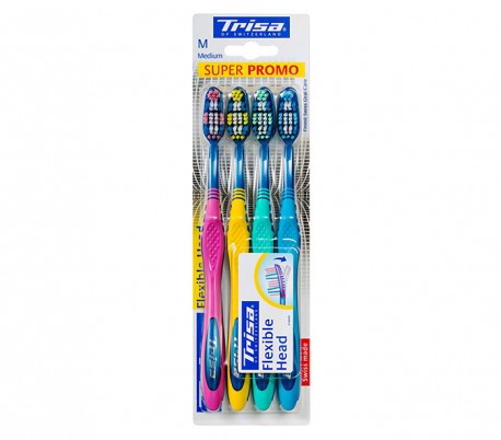 Trisa - Flexible Head Quattro Brush