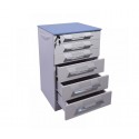 Navid Ekbatan - RMS 6/2 6-Slide Drawer with All-MDF Body , Highglass Door and Metal Protection