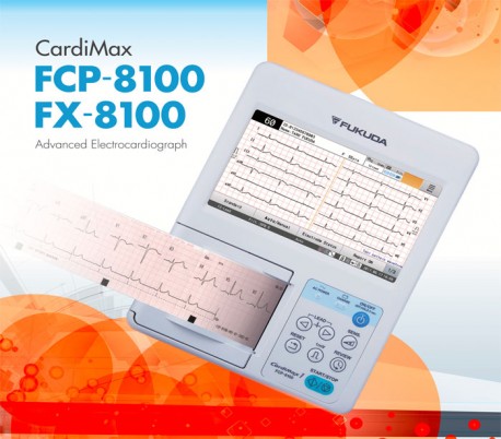 دستگاه الکتروکاردیوگرافی  Fukuda Denshi - CardiMax FCP-8100/FX-8100