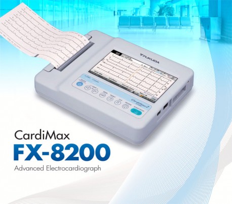 دستگاه الکتروکاردیوگرافی  Fukuda Denshi - CardiMax FX-8200