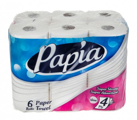 Papia - Towel Tissue Paper 6 pcs