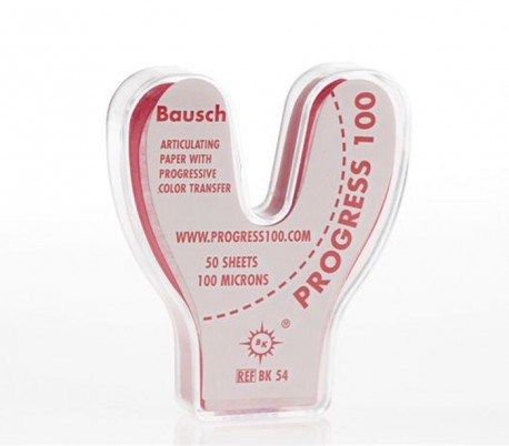 کاغذ آرتیکلاتور نعلی شکل 100 میکرونی - Bausch