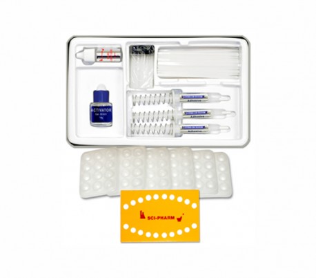 Sci-Pharm - Cure-On-Touch Orthodontic Adhesive and Cement Syringe Kit