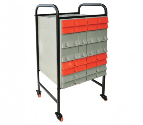 PIP - Metal Trolley for P.I.P. Filing Cabinets