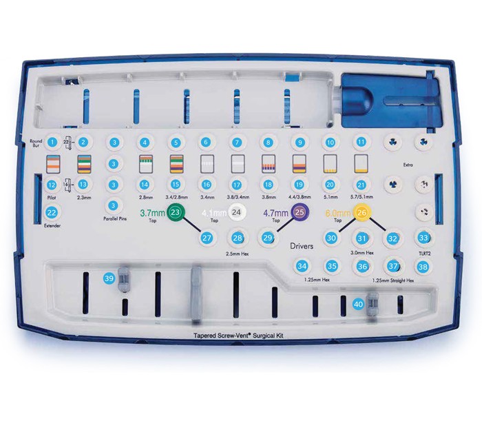 Zimmer - Tapered Screw-Vent Surgical Kit