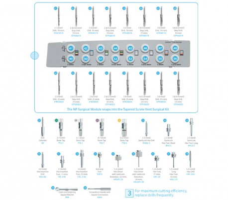 Zimmer - Tapered Screw-Vent Surgical Kit