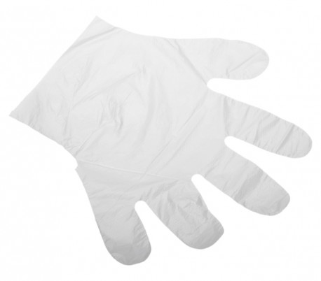 Disposable nylon shop gloves