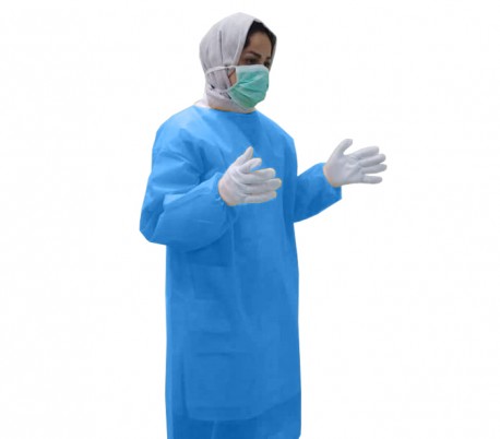 ETP - Patient Gown - Blue