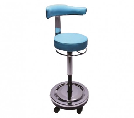 Bar stool chair with wheels hot sale