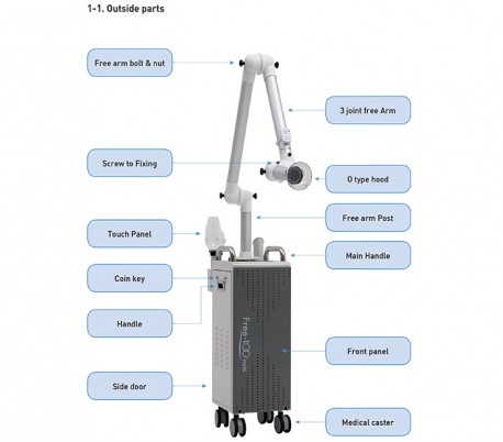 komax - Free-100 Mini Extraoral Vacuum Suction