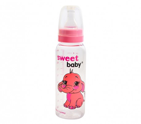 Sweet Baby - Round Teat Baby Bottle 250ml