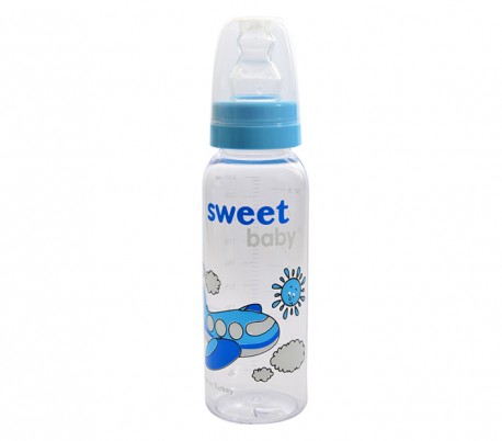 Sweet Baby - Baby Bottle with Silicone and Orthodontical Teat 250ml