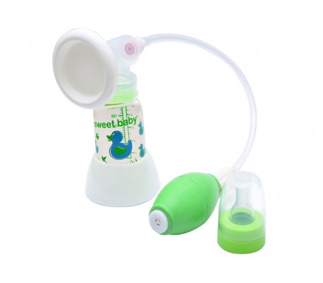 Sweet Baby - Breast Pump Set with Feeding Bottle