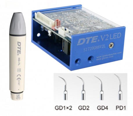 جرمگیری اولتراسونیک داخل یونیتی نوری DTE Woodpecker - V2