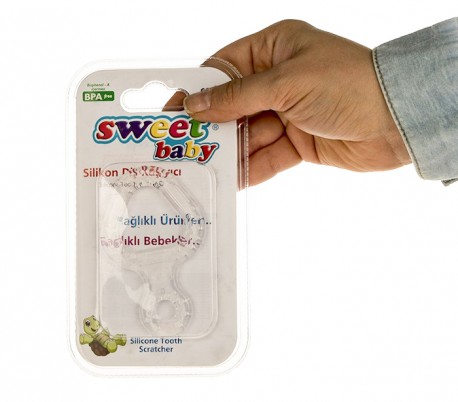 Sweet Baby - Transparent Silicone Tooth Scratcher