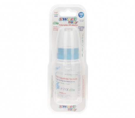 Sweet Baby - PP Baby Bottle with Round Teat 150ml