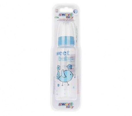 Sweet Baby - PP Baby Bottle with Round Teat 250ml