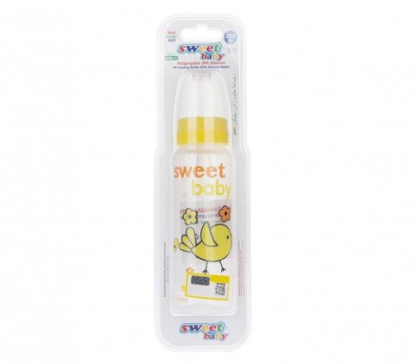 Sweet Baby - PP Baby Bottle with Round Teat 250ml