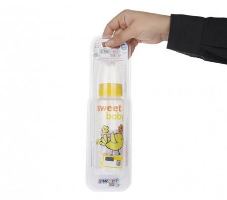 Sweet Baby - PP Baby Bottle with Round Teat 250ml