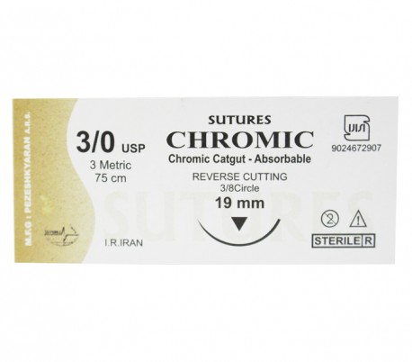 Sutures - 3/0 Chromic Suture