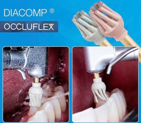 برس سیلیکونی پرداخت کامپوزیت EVE - Diacomp Plus Occluflex