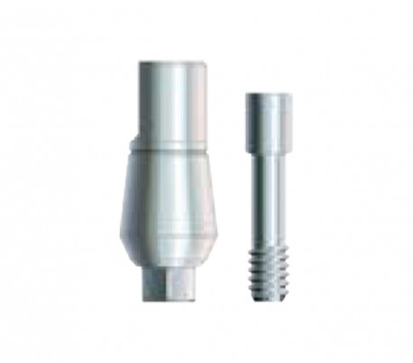 Zimmer - Tapered Screw-Vent Hex-Lock Straight Abutment